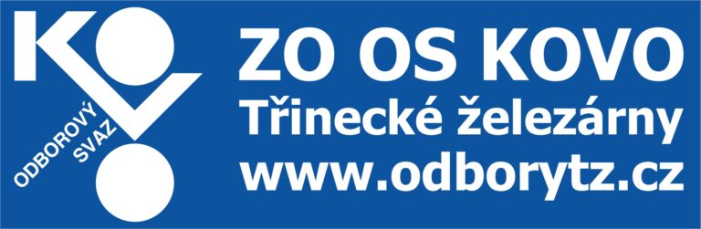 logo os kovo tŽ cele ohraničeni modra